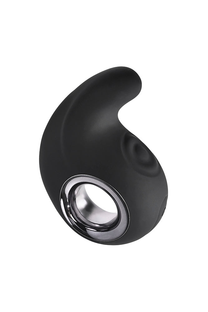 Playboy - Ring My Bell Tapping Vibrator - Black - Stag Shop