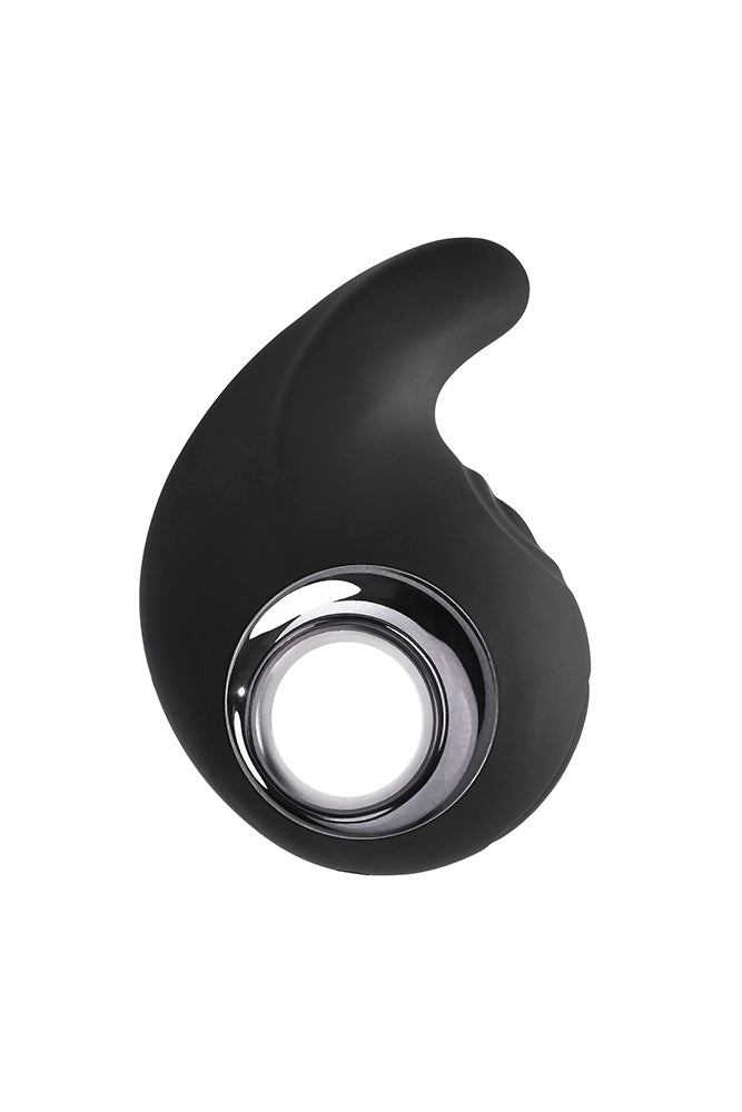 Playboy - Ring My Bell Tapping Vibrator - Black - Stag Shop