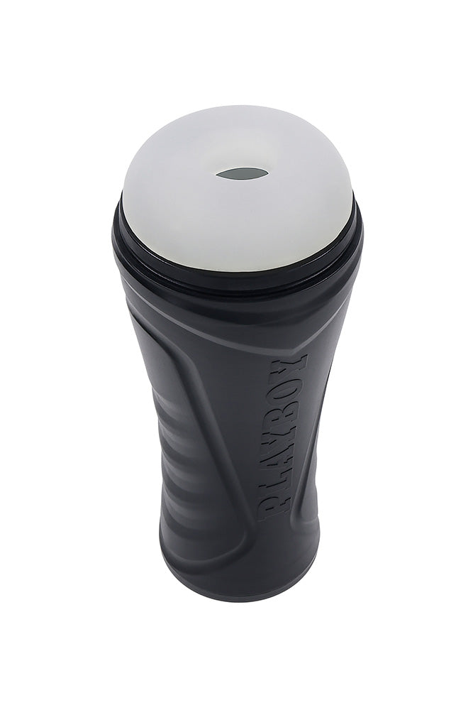 Playboy - The Urge Stroker - Black/Clear - Various Sizes - Stag Shop