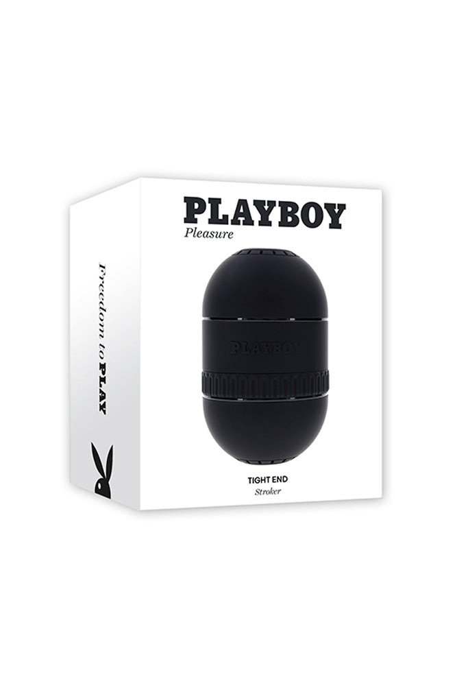 Playboy - Tight End Stroker - Black/Clear - Stag Shop