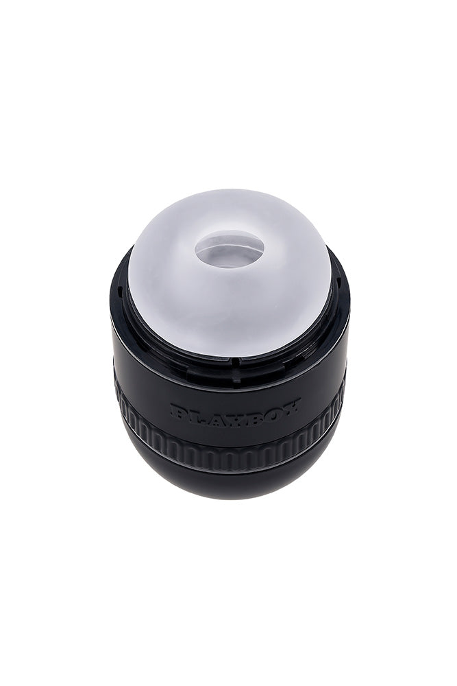 Playboy - Tight End Stroker - Black/Clear - Stag Shop