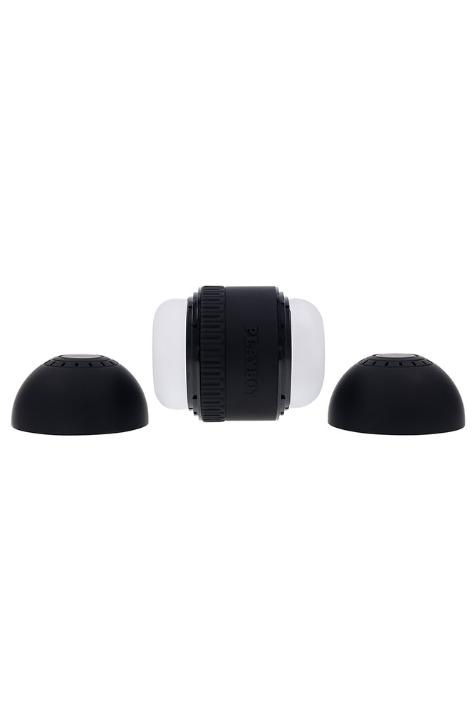 Playboy - Tight End Stroker - Black/Clear - Stag Shop