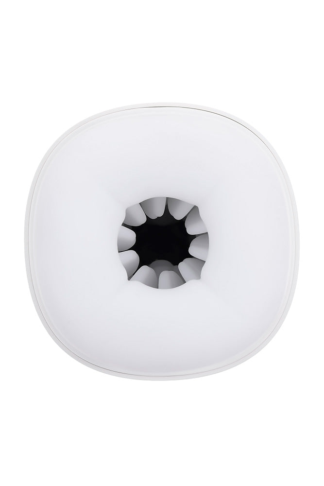 Playboy - Twist & Stroke Warming & Tightening Stroker with UV Cleaning Cap - White - Stag Shop