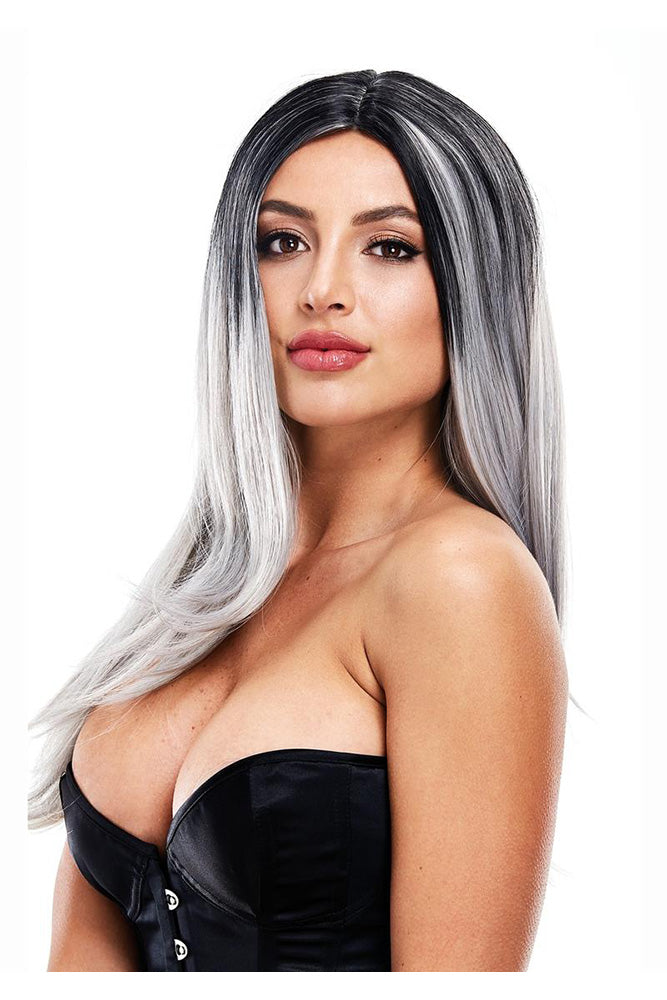 Pleasure Wigs - Hillary Wig - Black/Grey - Stag Shop