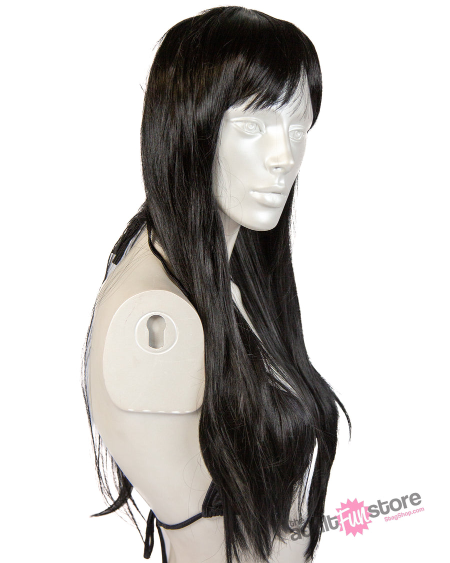 Pleasure Wigs - Amber Wig - Black - Stag Shop