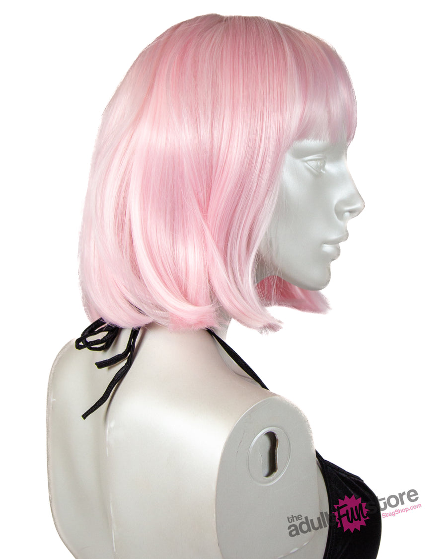 Pleasure Wigs - Cici Wig - Glow in the Dark Green/Pink - Stag Shop