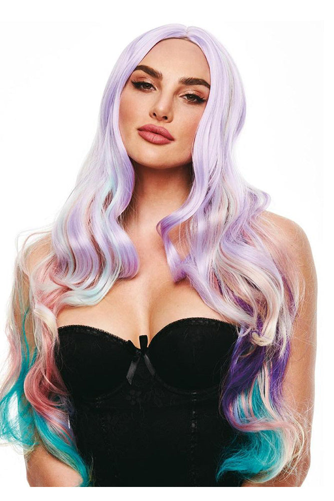 Pleasure Wigs - Ella Wig - Multicolour Pastel - Stag Shop