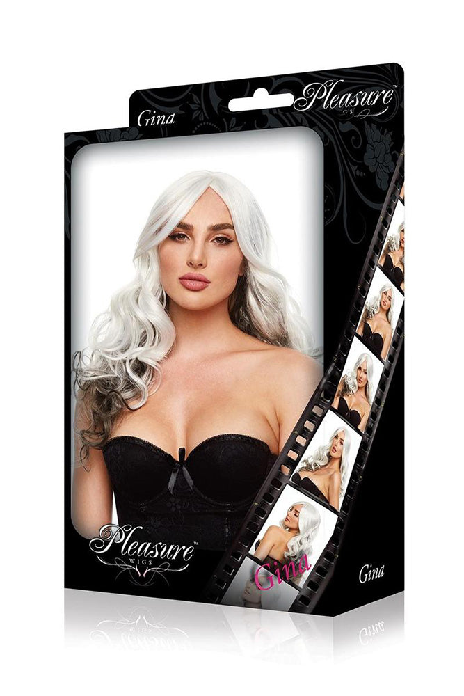 Pleasure Wigs - Gina Wig - Grey/Black - Stag Shop