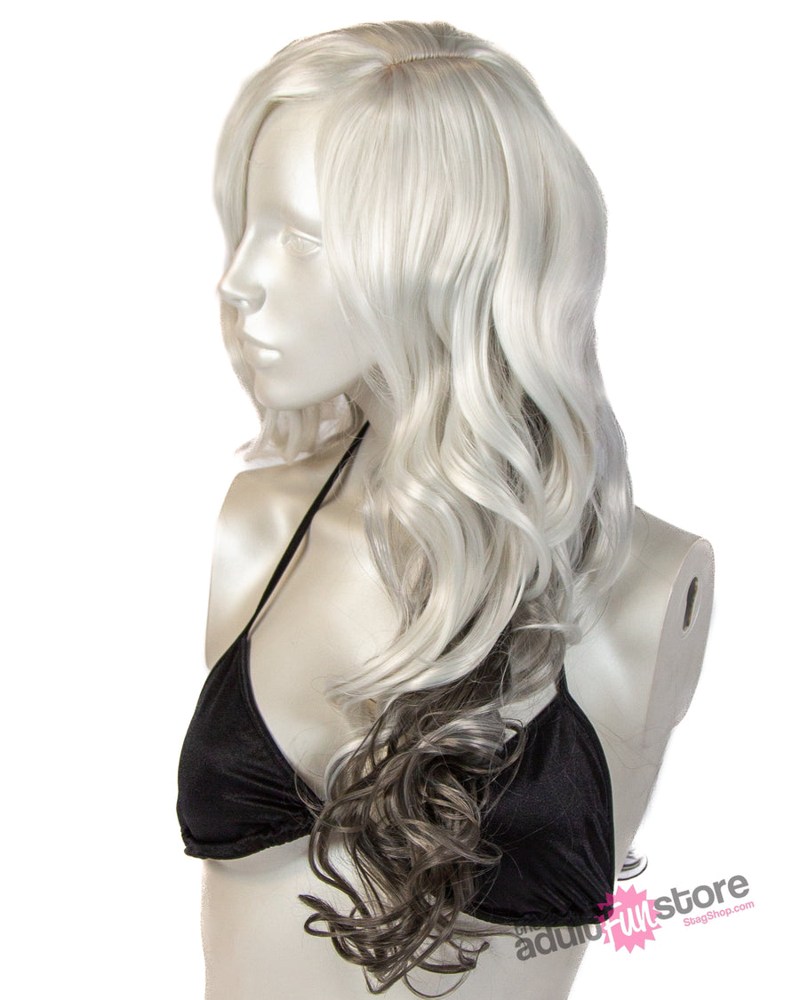 Pleasure Wigs - Hillary Wig - Black/Grey - Stag Shop