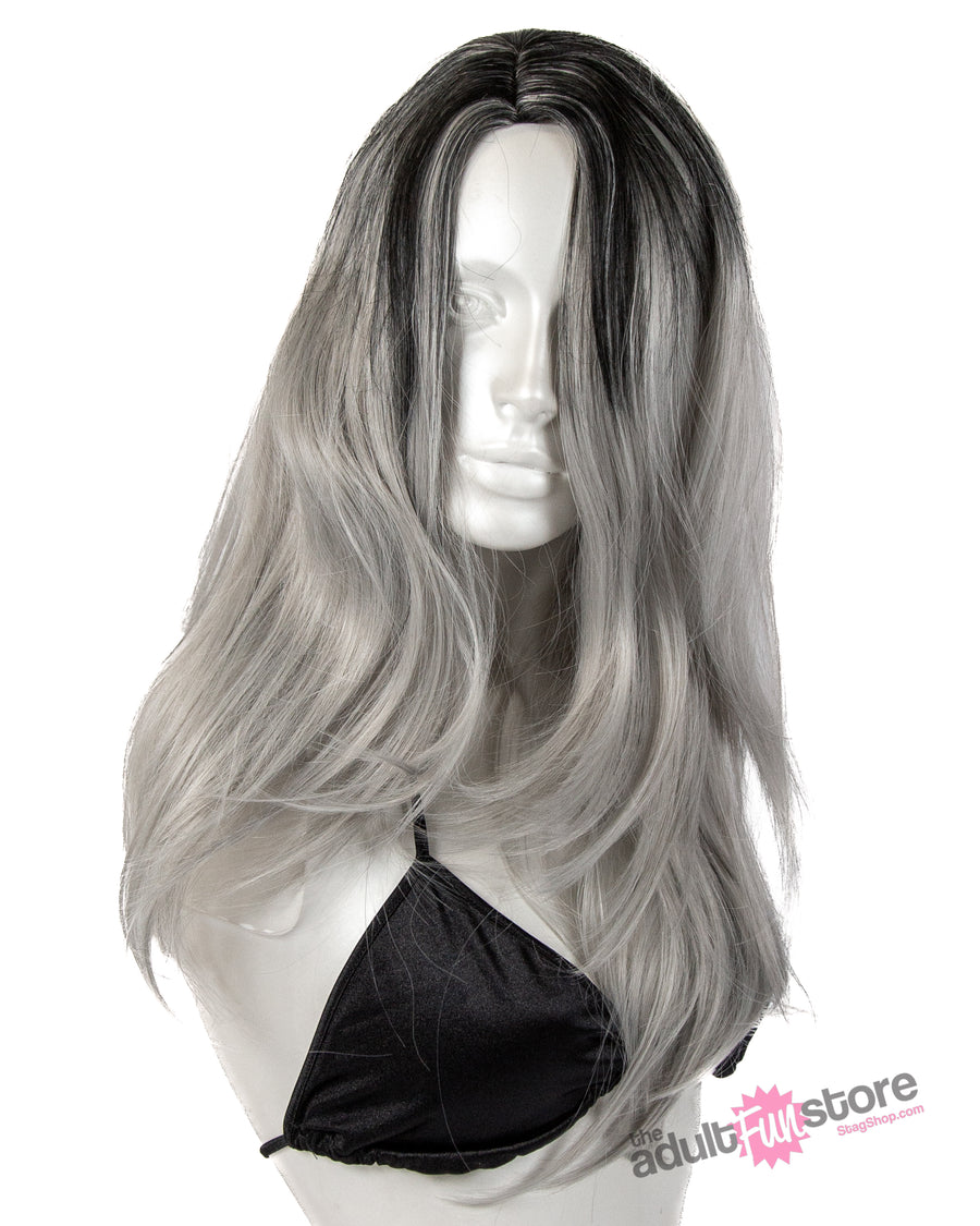 Pleasure Wigs - Hillary Wig - Black/Grey - Stag Shop