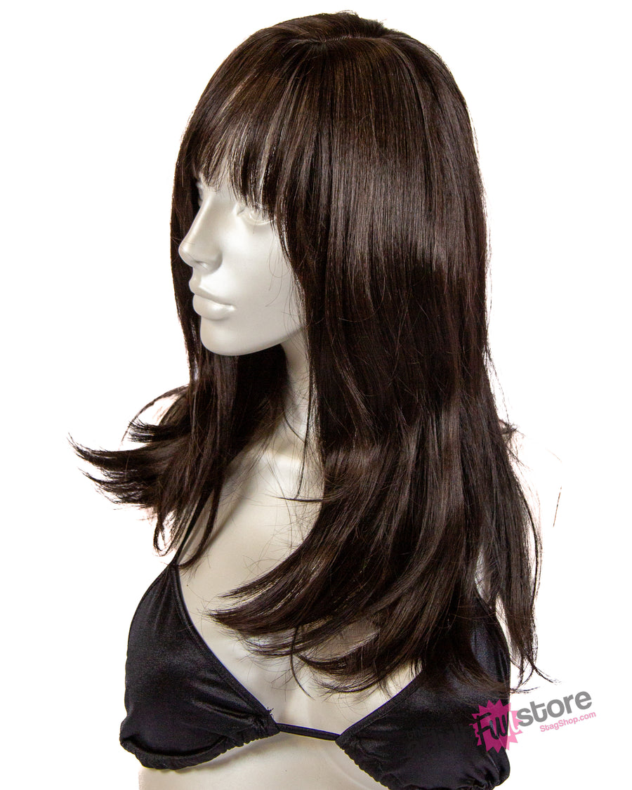 Pleasure Wigs - Steph Wig - Brown - Stag Shop