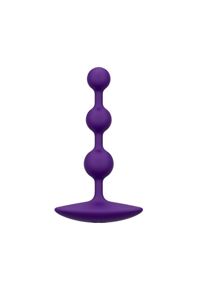 Romp - Amp Anal Beads - Purple - Stag Shop