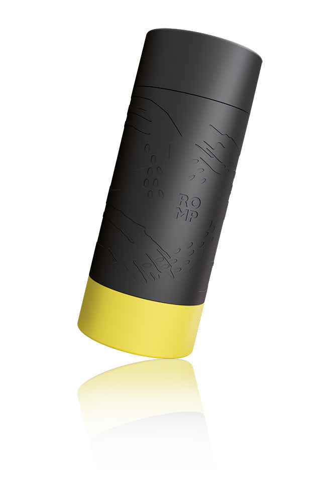 Romp - Dash Stroker with Hard Case - Black/Clear - Stag Shop