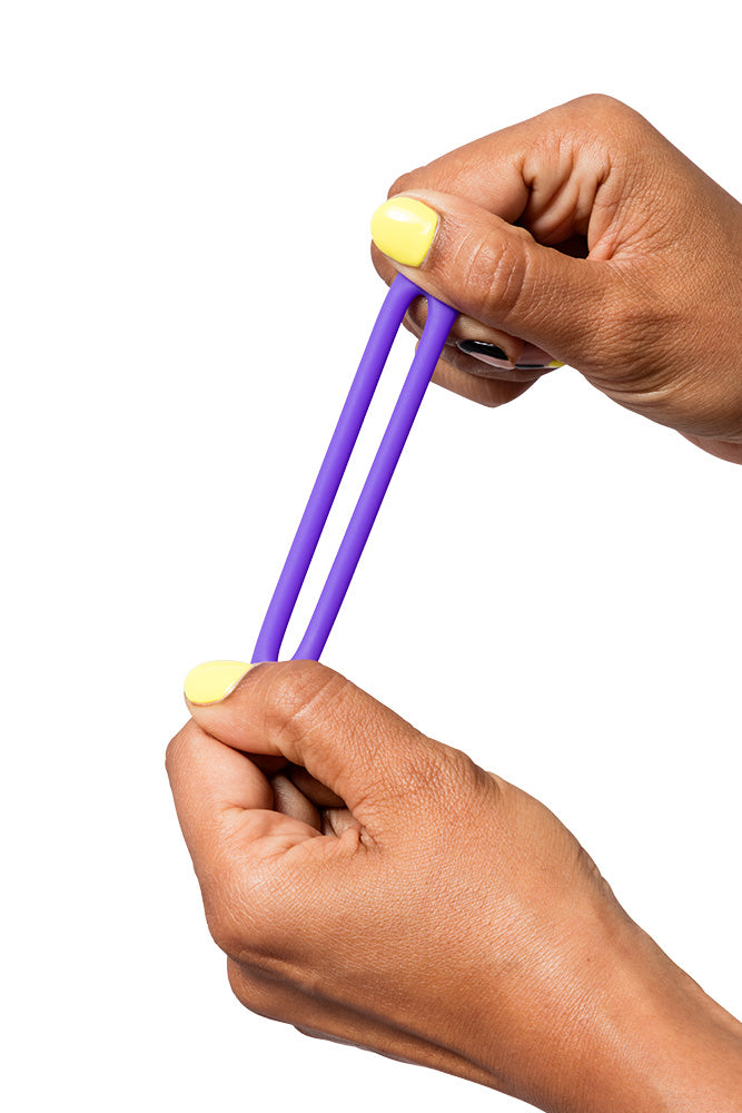 Romp - Remix Trio Penis Ring Set - Purple - Stag Shop