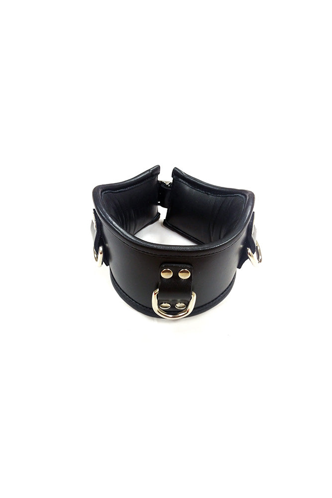 Rouge Garments - Padded Leather Posture Collar - Black - Stag Shop