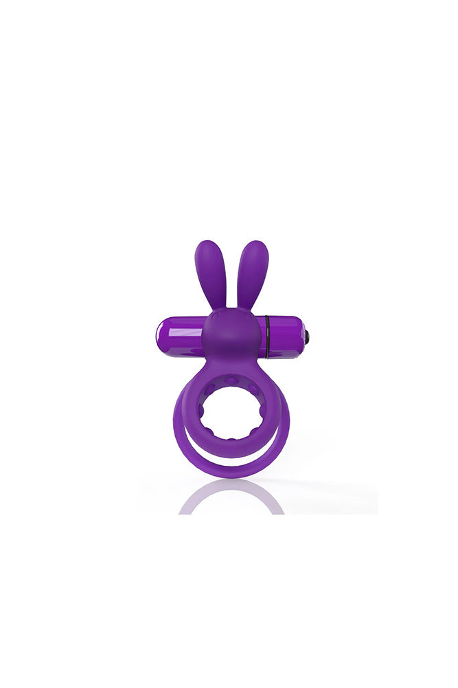 Screaming O - 4B O Hare Vibrating Rabbit Double Cock Ring - Various Colors - Stag Shop