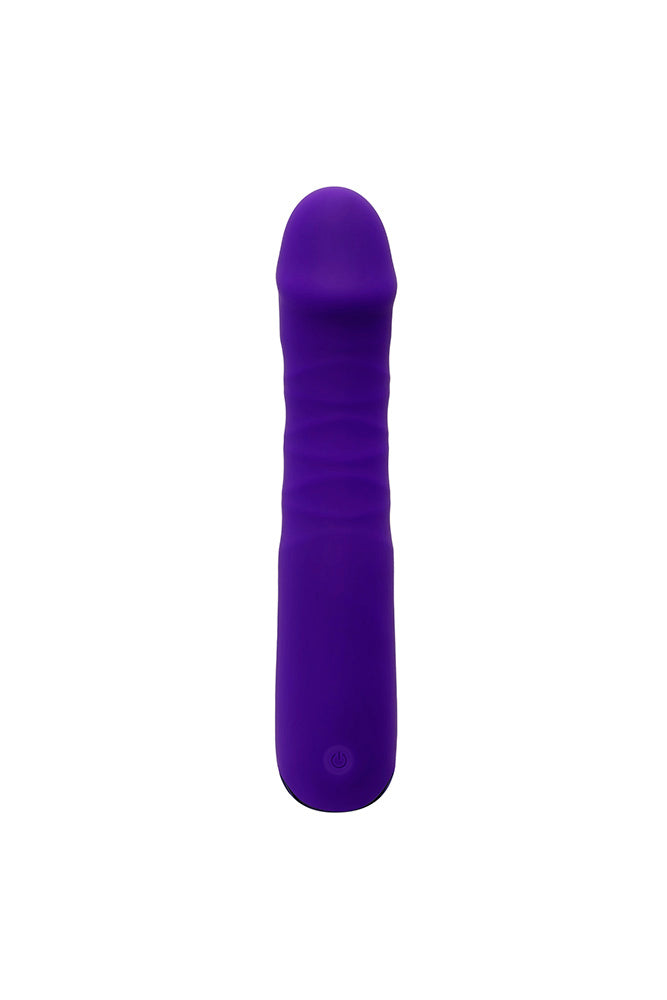 Selopa - Ambition Thrusting Vibrator - Purple - Stag Shop