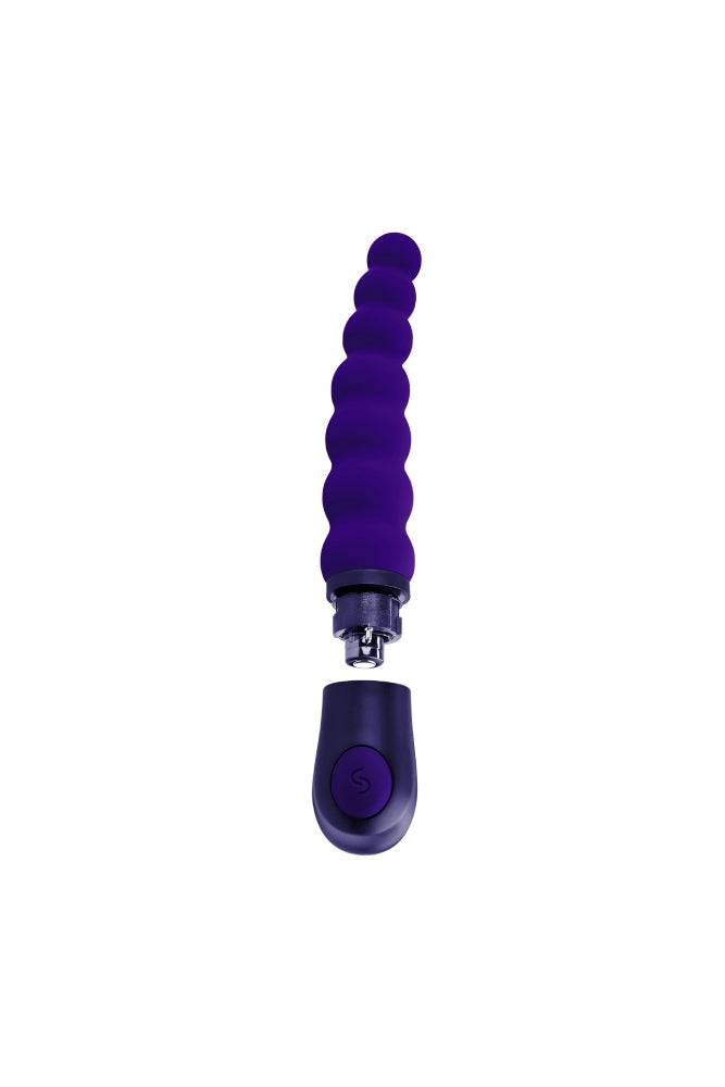 Selopa - Beaded Beauty Vibrator - Purple - Stag Shop
