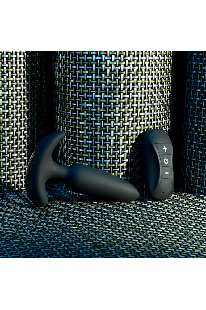 Selopa - Black Beauty Remote Controlled Butt Plug - Black - Stag Shop