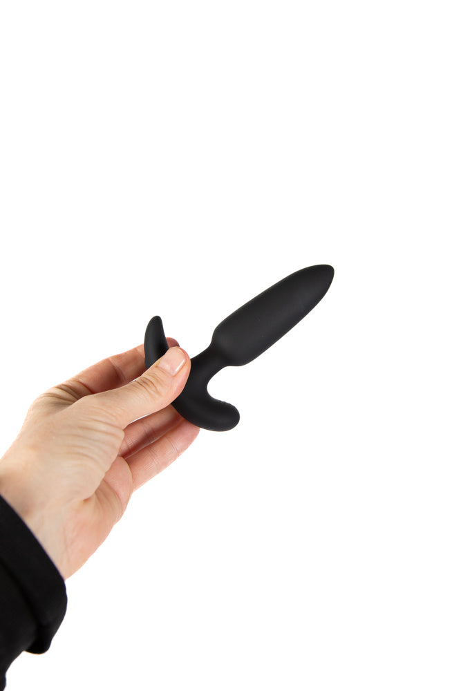 Selopa - Black Beauty Remote Controlled Butt Plug - Black - Stag Shop