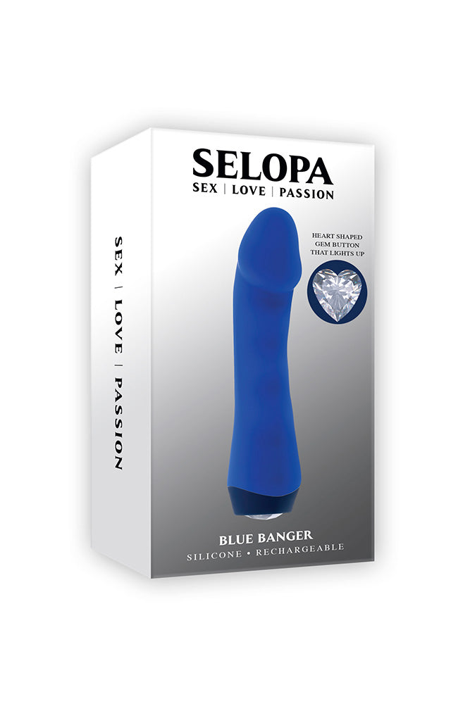 Selopa - Blue Banger Mini G-Spot Vibrator - Stag Shop