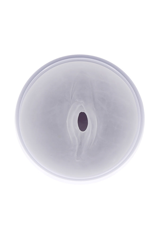 Selopa - Pleasure Can Vibrating Stroker - White - Stag Shop