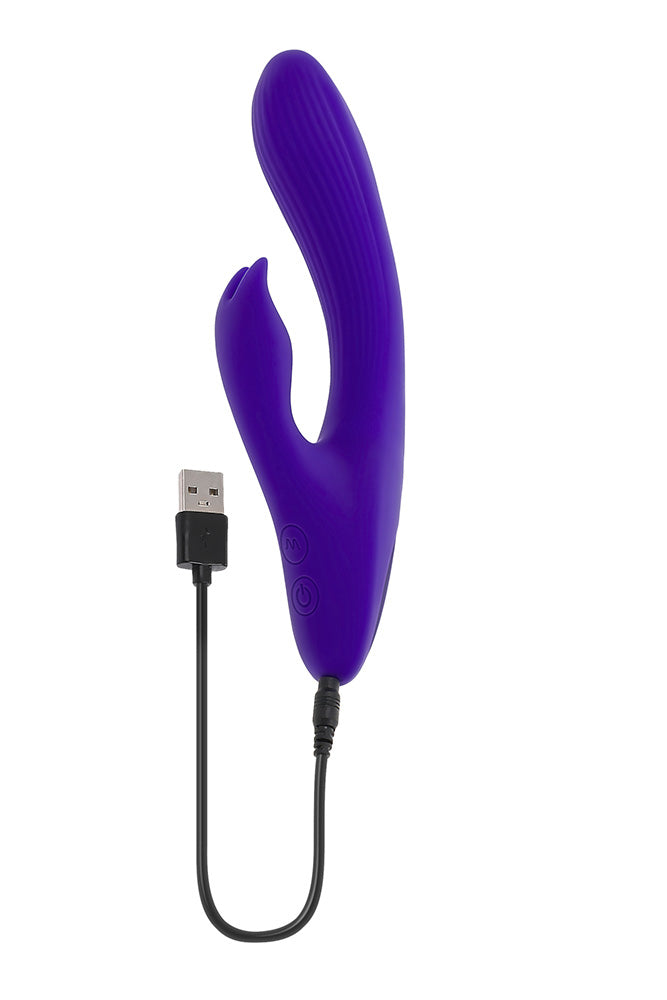 Selopa - Poseable Bunny Rabbit Vibrator - Purple - Stag Shop