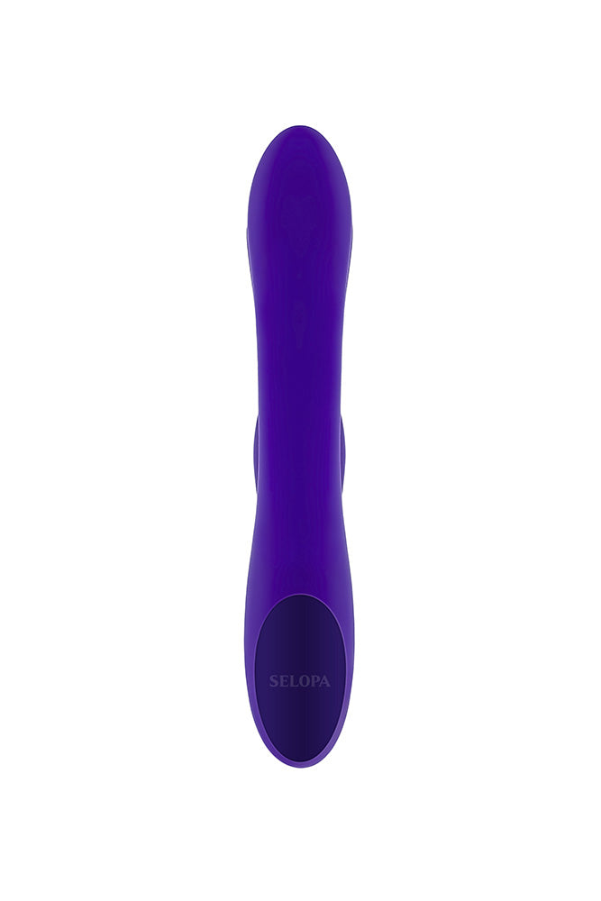 Selopa - Poseable Bunny Rabbit Vibrator - Purple - Stag Shop