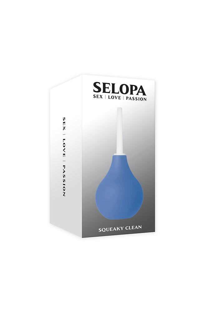Selopa - Squeaky Clean Anal Douche - Blue - Stag Shop