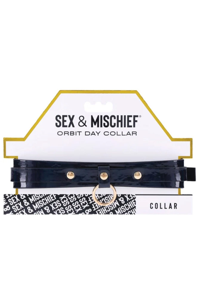 Sex & Mischief - Orbit Day Collar - Black - Stag Shop