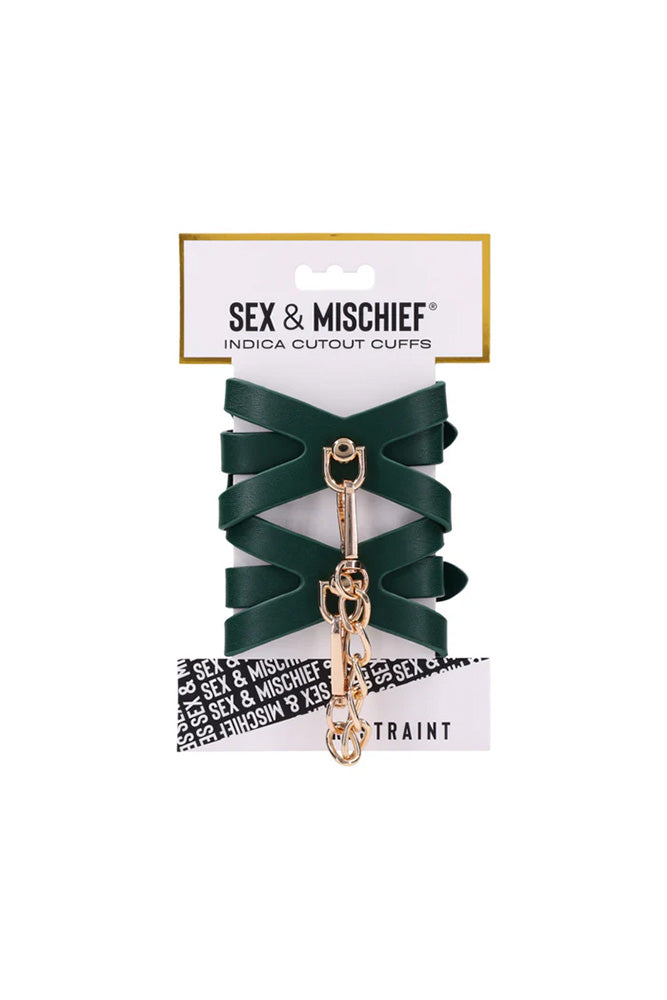 Sex & Mischief - Indica - Cutout Cuffs - Stag Shop