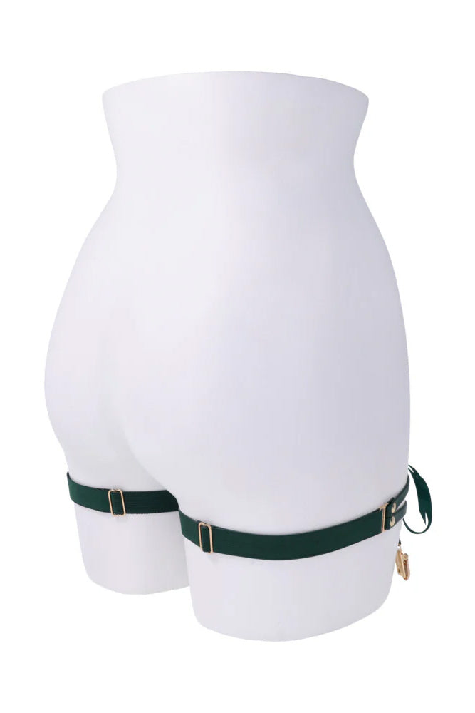 Sex & Mischief - Indica - Laced Up Garters - Stag Shop