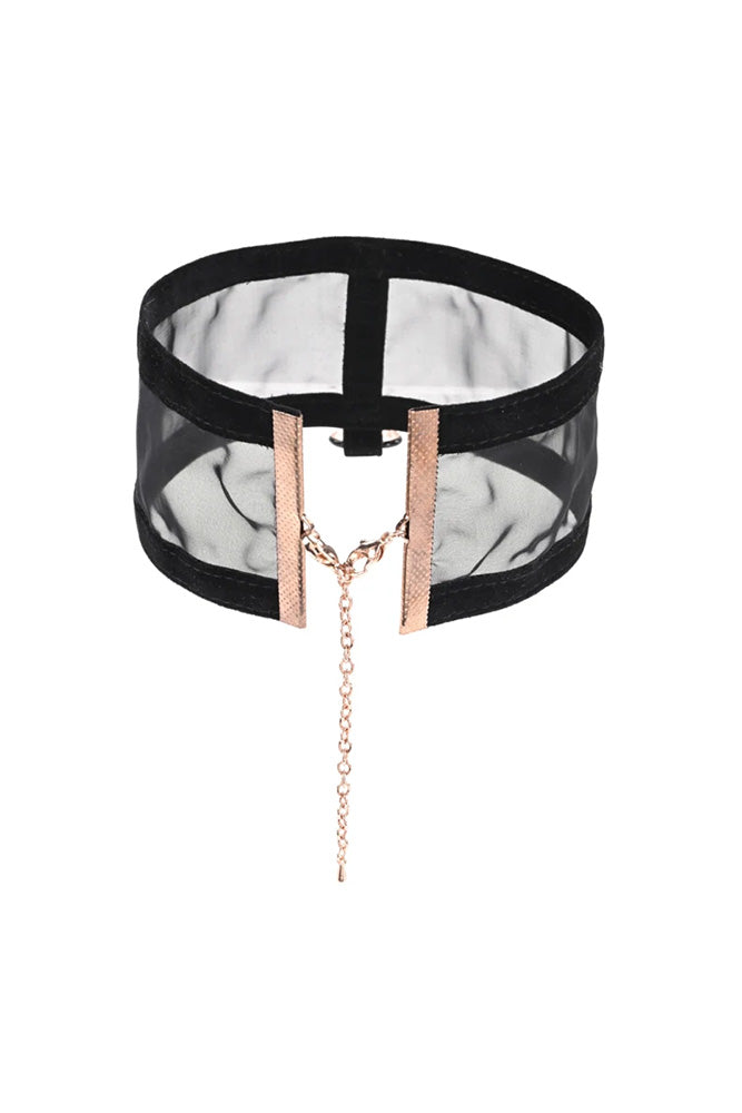 Sex & Mischief - Sheer Day Collar - Black - Stag Shop