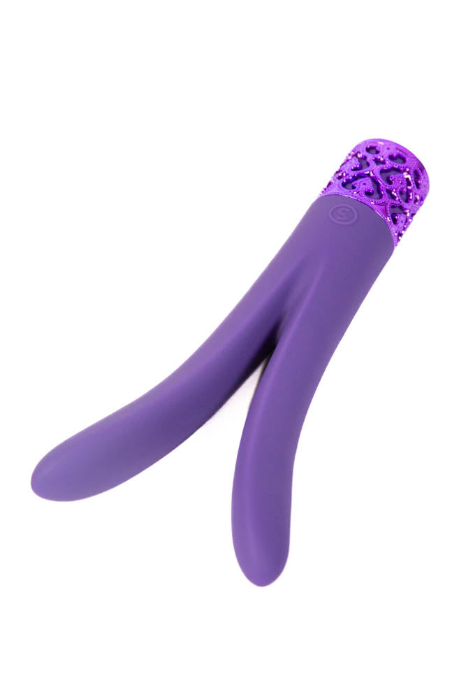 Shots Toys - Royal Gems - Dueling Queens Vibrator - Various Colors - Stag Shop