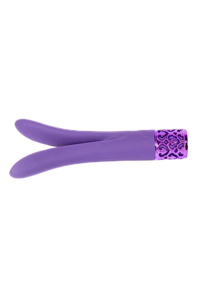 Shots Toys - Royal Gems - Dueling Queens Vibrator - Various Colors - Stag Shop