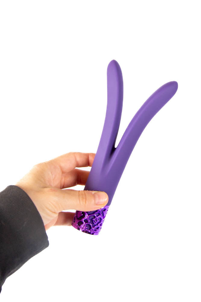 Shots Toys - Royal Gems - Dueling Queens Vibrator - Various Colors - Stag Shop