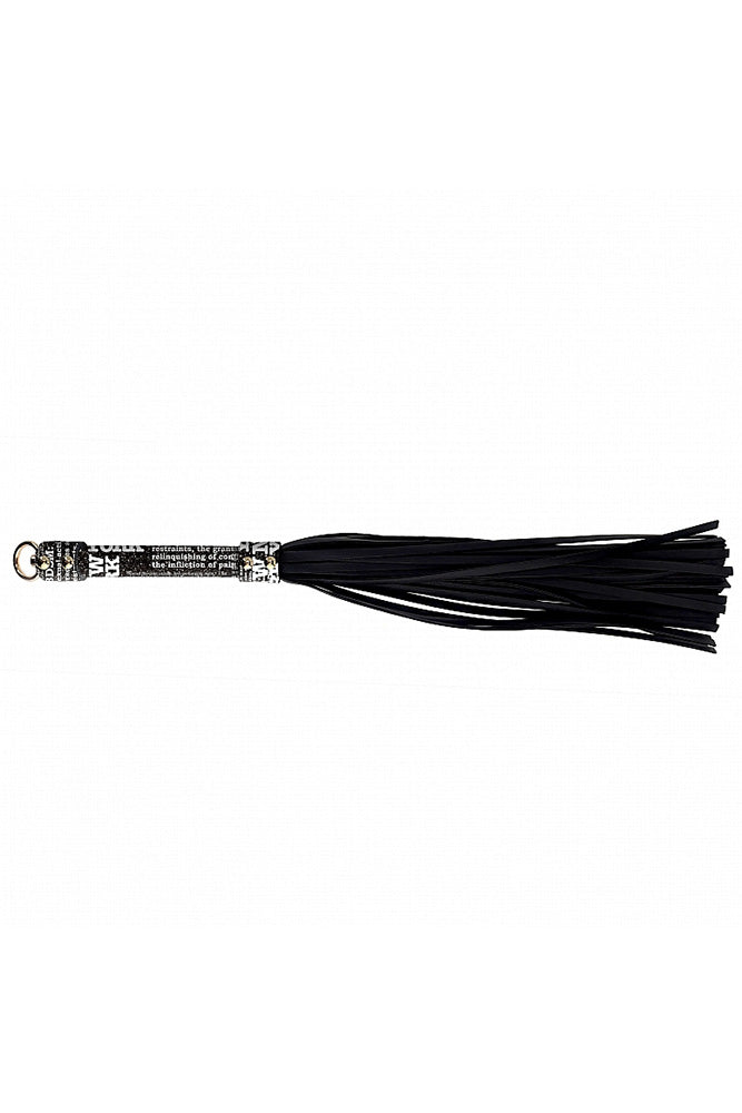 Ouch International - NY Collection - Flogger - Black - Stag Shop