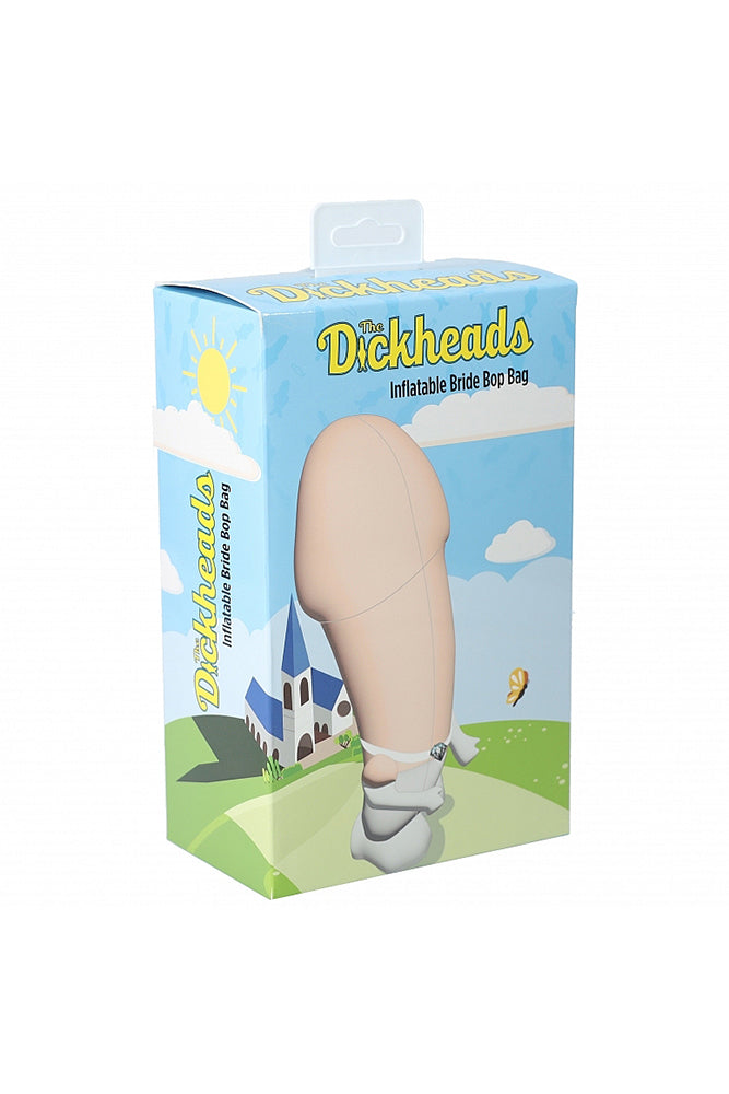Shots Toys - The Dickheads - Inflatable Bride Bop Bag - Beige - Stag Shop