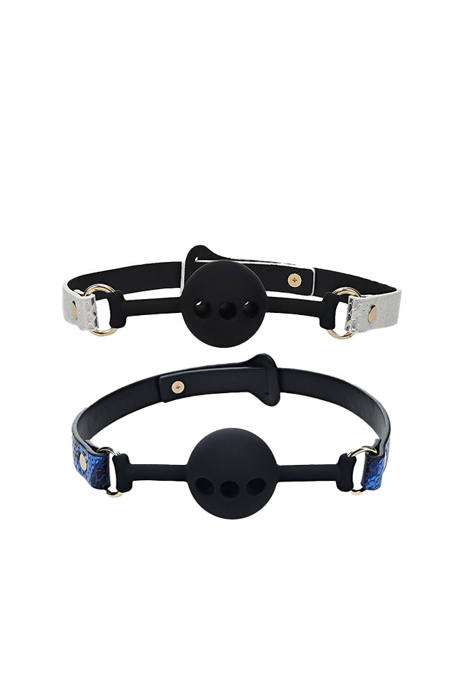 Ouch International - Florence Collection - Silicone Ball Gag - Various Colors - Stag Shop