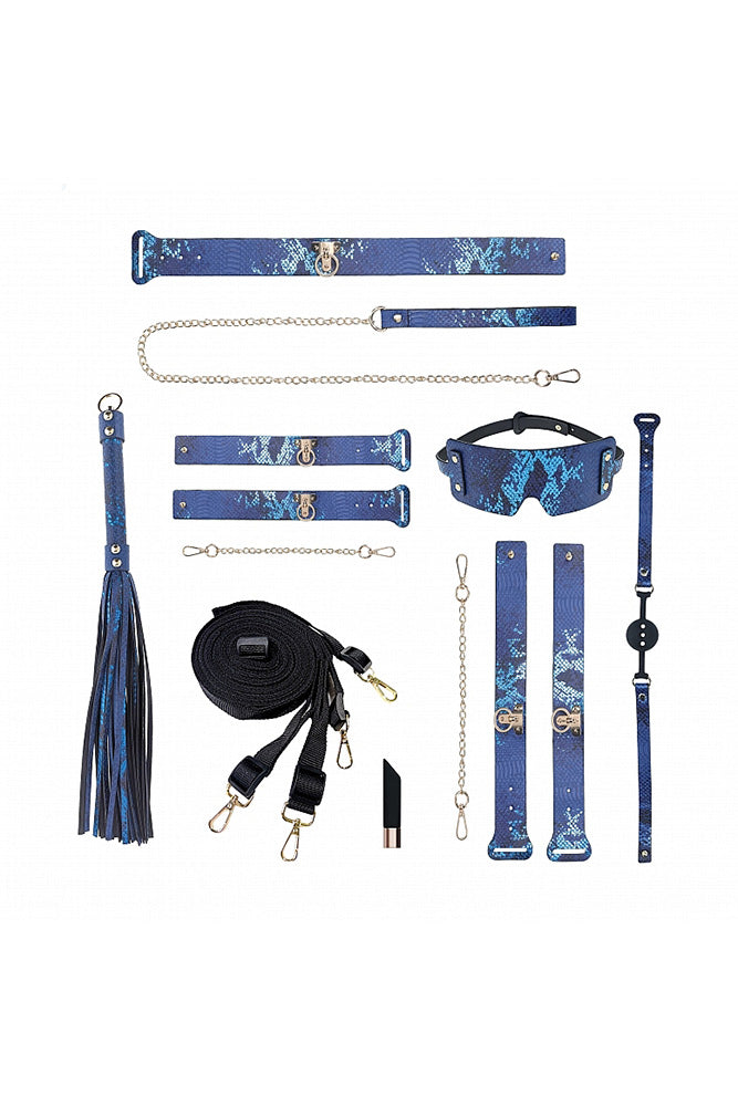 Ouch International - Florence Collection - Bondage Kit with Bag - Various Colors - Stag Shop