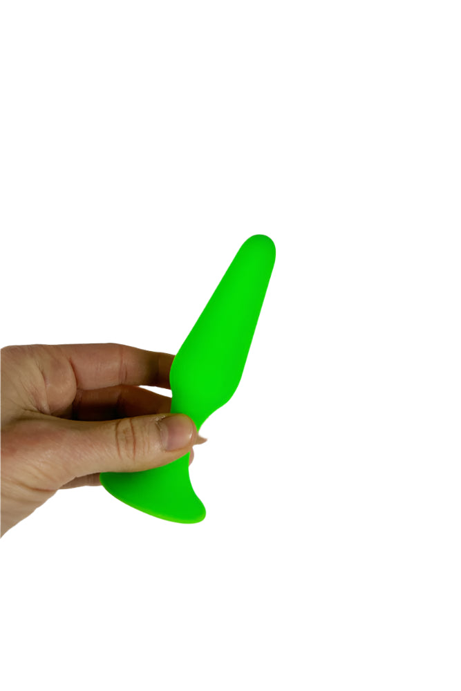 Ouch by Shots Toys - Glow - Butt Plug Set - Glow in the Dark - Stag Shop