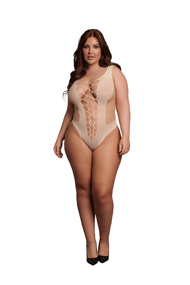 Shots Toys - Le Désir - DES019X - Fence Net Teddy - Various Colours - OS/XL - Stag Shop