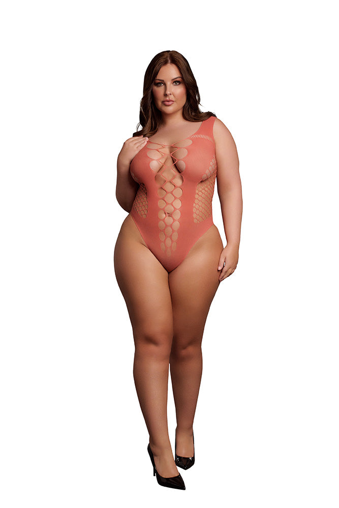 Shots Toys - Le Désir - DES019X - Fence Net Teddy - Various Colours - OS/XL - Stag Shop