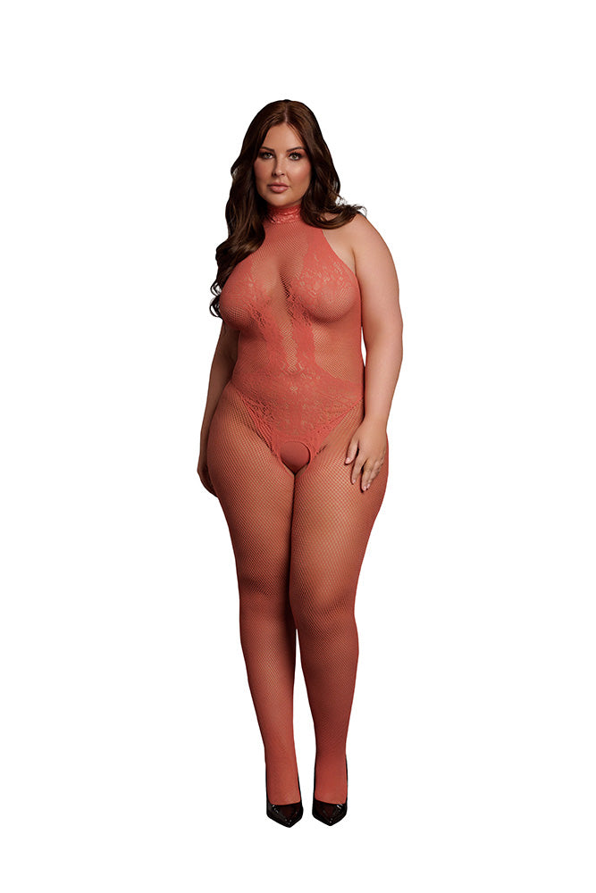 Shots Toys - Le Désir - DES026X - Crotchless Bodystocking - Various Colours - OS/XL - Stag Shop