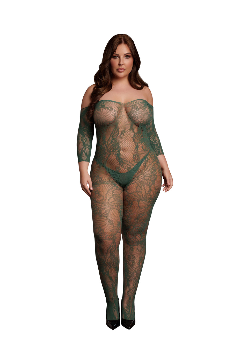 Shots Toys - Le Désir - DES033X - Crotchless Bodystocking - Various Colours - OS/XL - Stag Shop