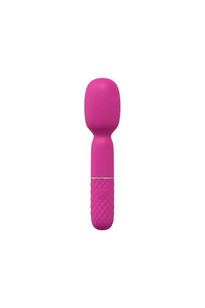 Shots Toys - Loveline - Bella Mini Wand Vibrator - Pink - Stag Shop