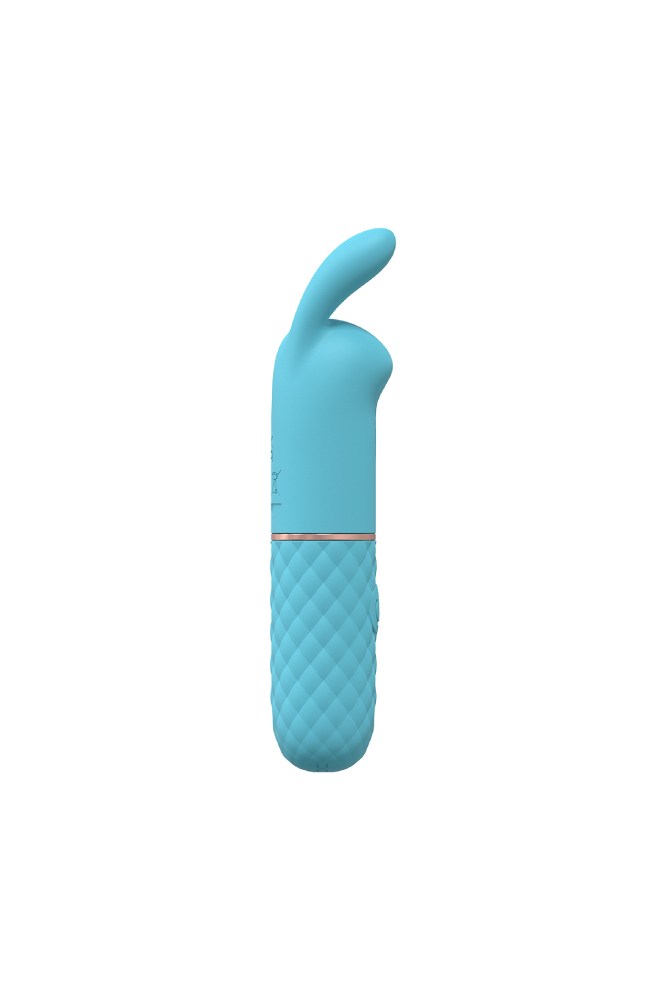 Shots Toys - Loveline - Dona Mini Rabbit Vibrator - Blue - Stag Shop