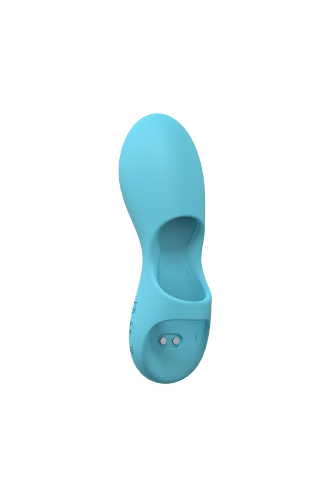 Shots Toys - Loveline - Joy Finger Vibrator - Blue - Stag Shop