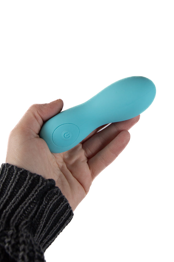 Shots Toys - Loveline - Joy Finger Vibrator - Blue - Stag Shop