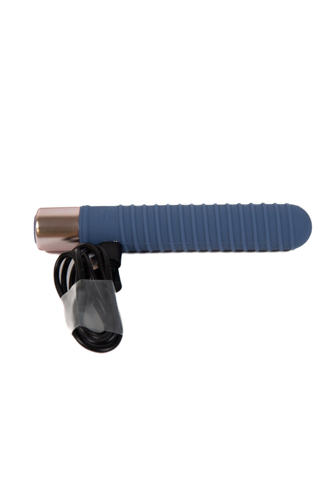 Shots Toys - Loveline - Poise Bullet Vibrator - Blue - Stag Shop